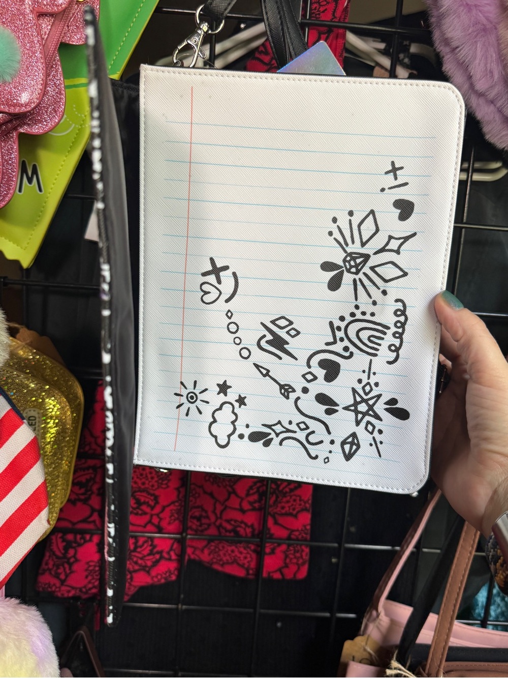 NWT Composition Notebook Crossbody - Picture 6 of 13